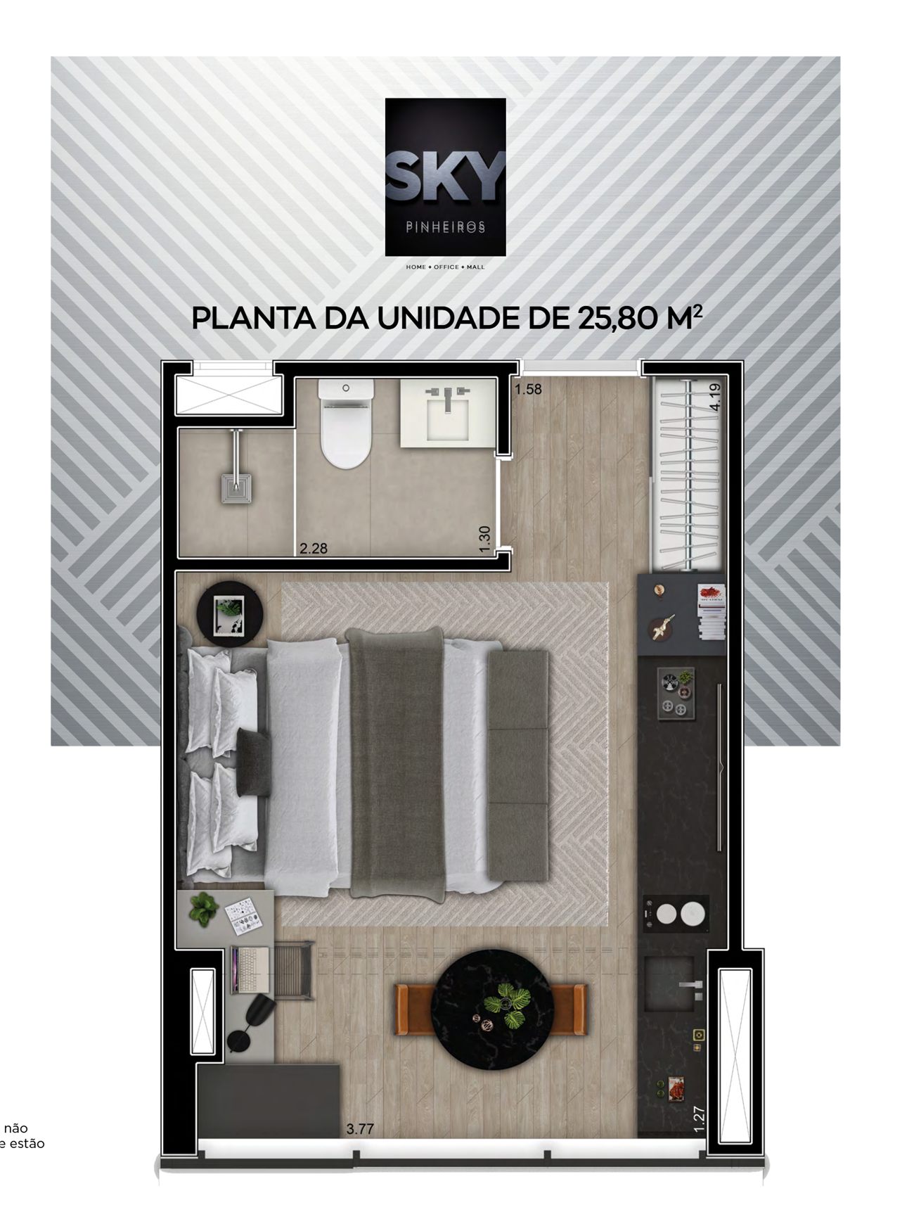 Planta 25,80 m² — final 08